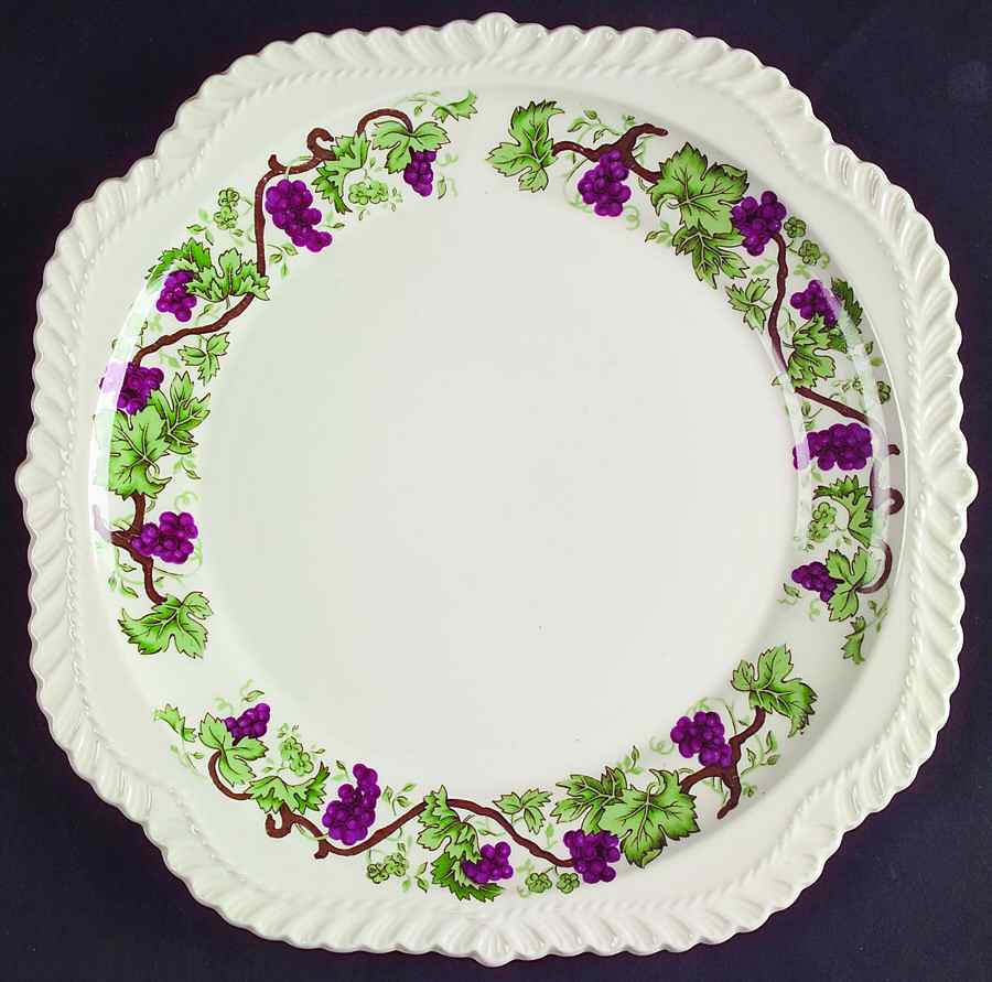 Vintage Square Salad Plate by Harker-1