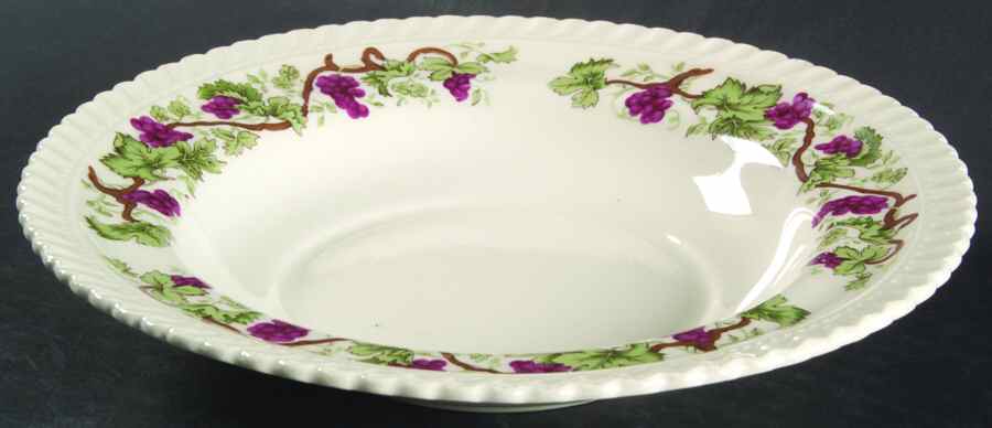 Vintage Rim Soup Bowl by Harker-1