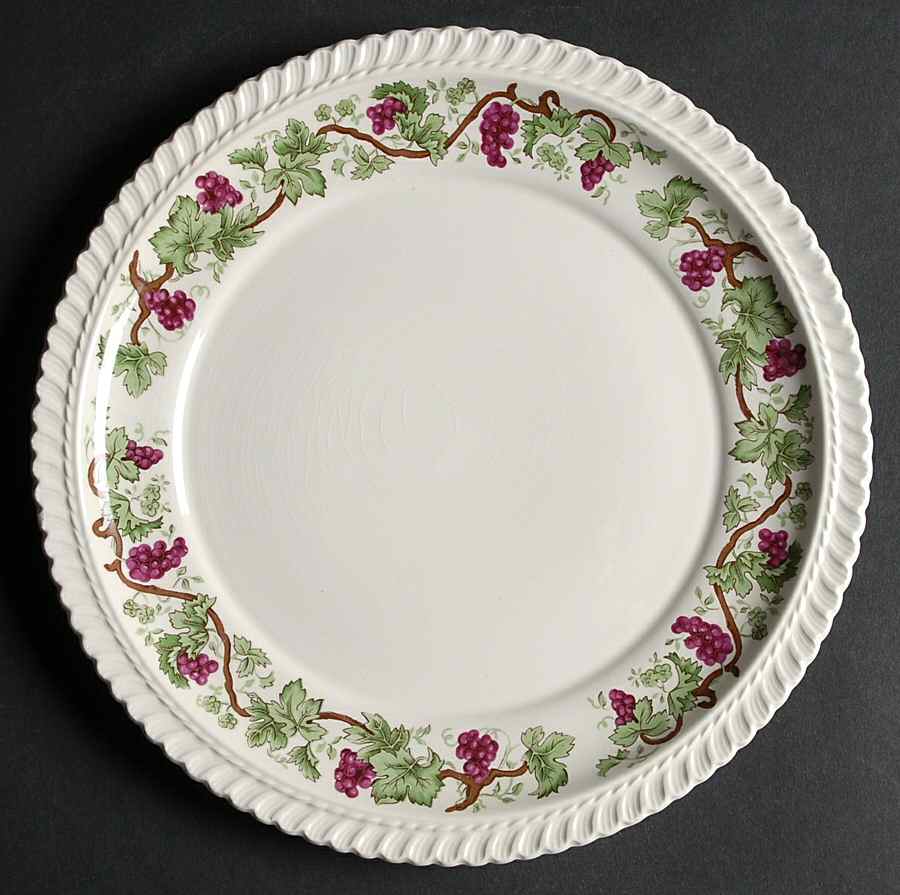 Vintage Luncheon Plate by Harker-1