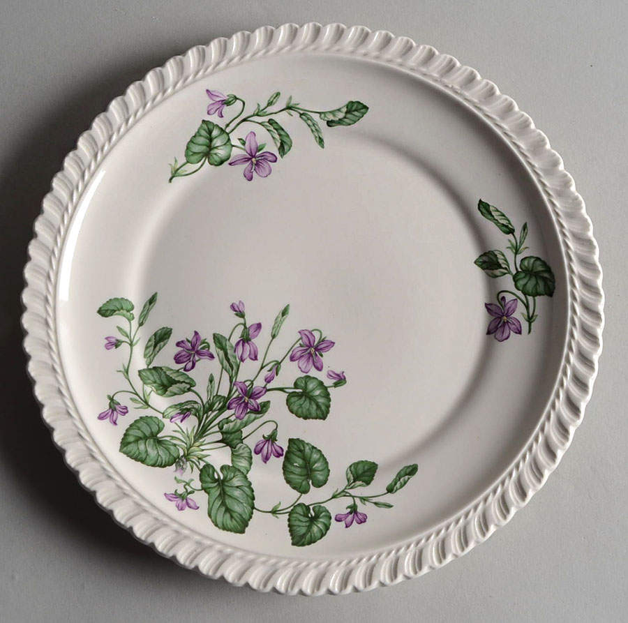 Violet Salad Plate by Harker-1
