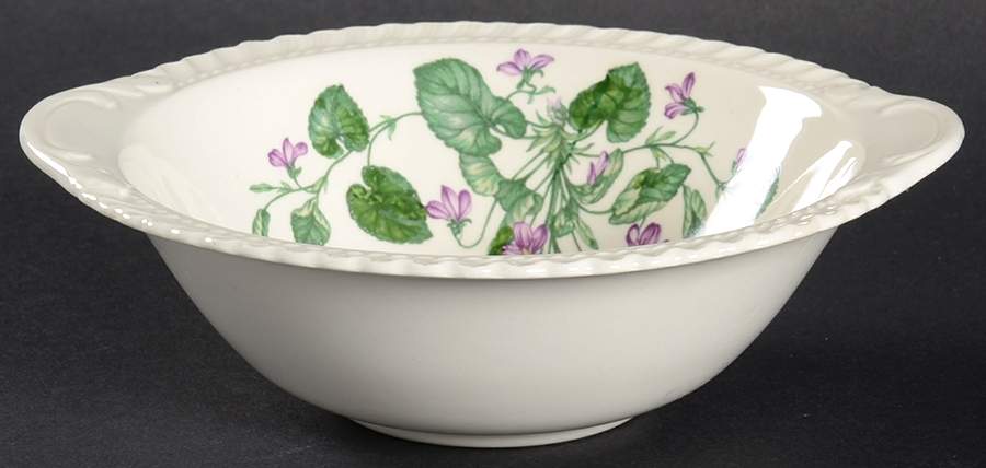 Violet Lugged Cereal Bowl by Harker-1