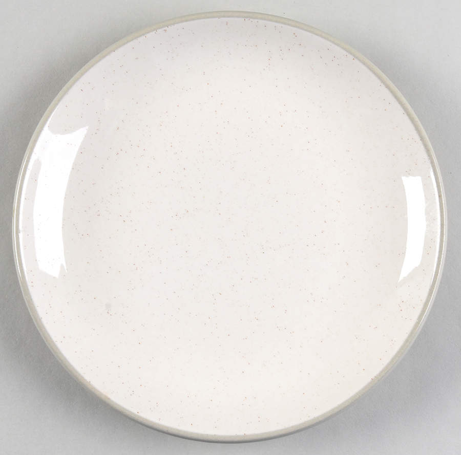 White Cap Dessert/Pie Plate by Harker-1