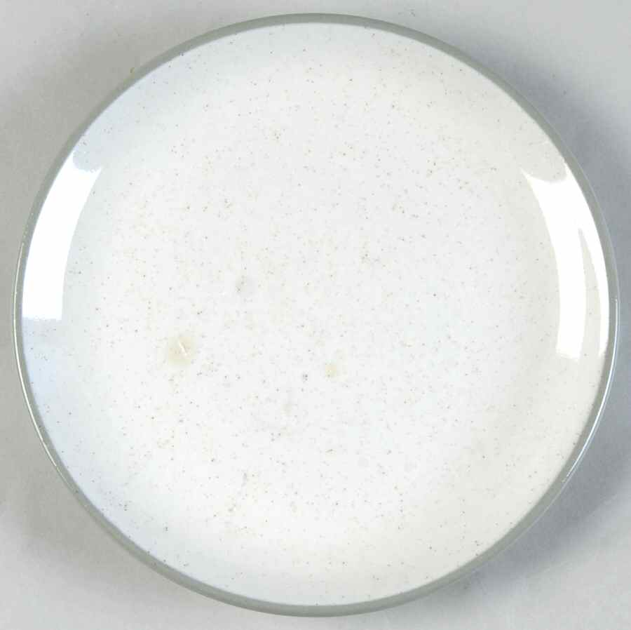 White Cap Bread & Butter Plate by Harker-1