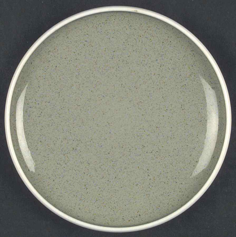White Clover Meadow Green Salad Plate by Harker-1