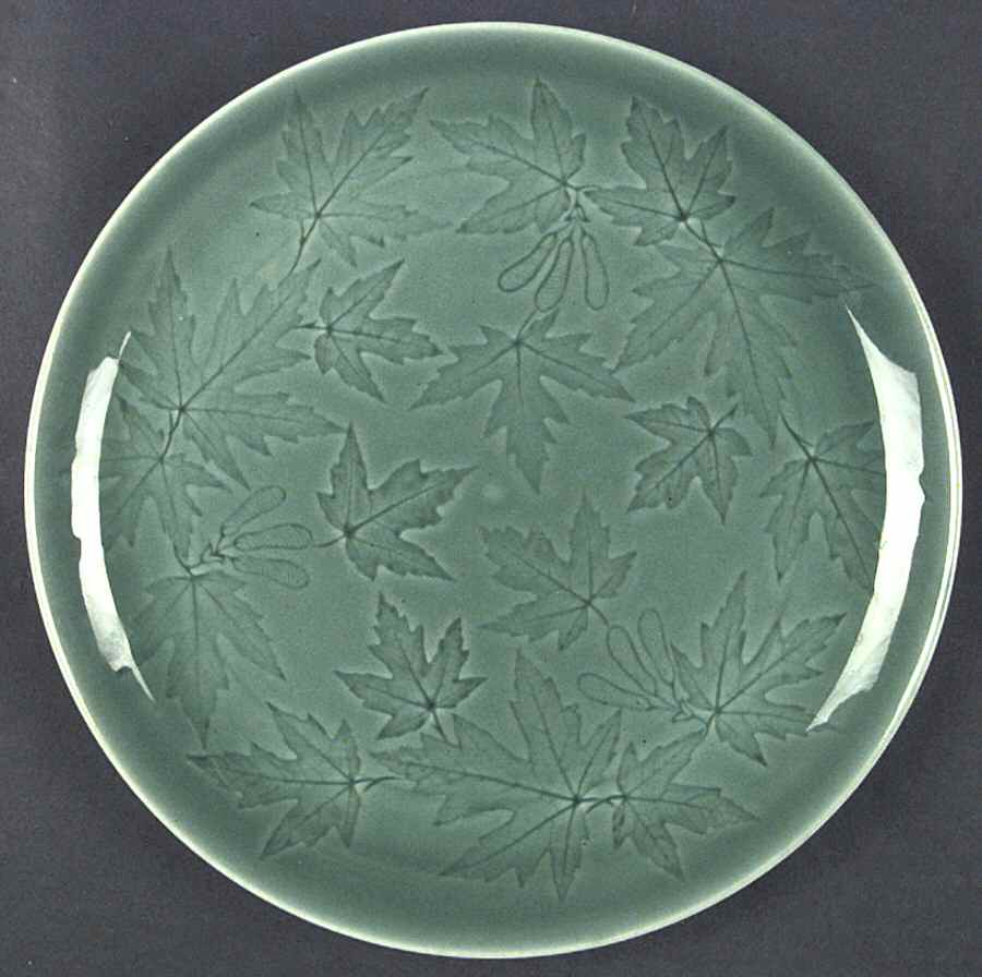 Woodsong Sherwood Green Dinner Plate by Harker-1