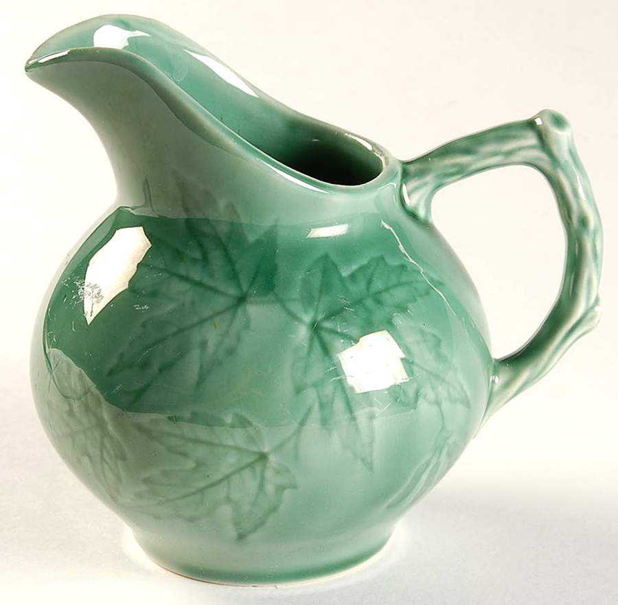 Woodsong Sherwood Green Creamer by Harker-1