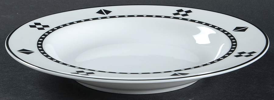 Othello (Japan) Rim Soup Bowl by Habitat-1