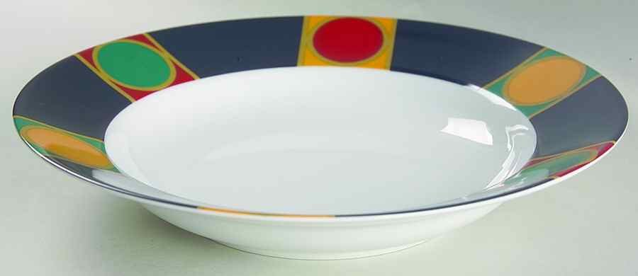 Saturn Large Rim Soup Bowl by Habitat-1