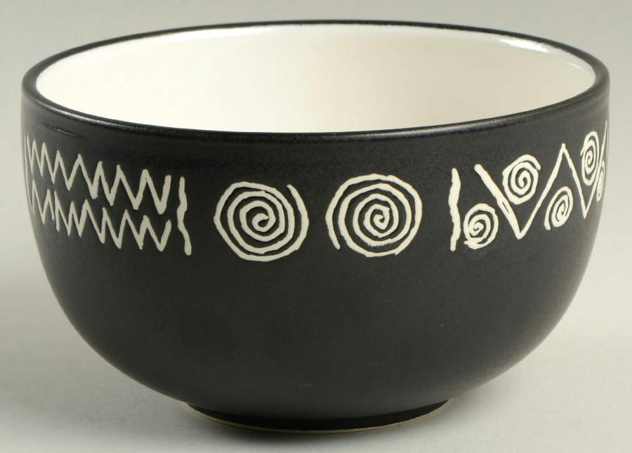 Scraffito Coupe Cereal Bowl by Habitat-1