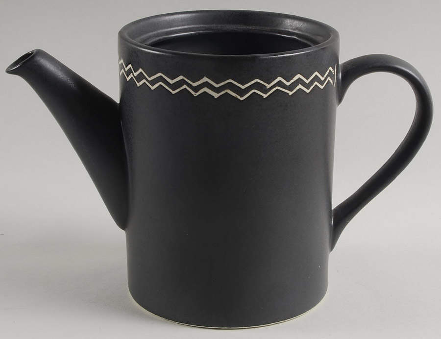 Scraffito Teapot No Lid by Habitat-1