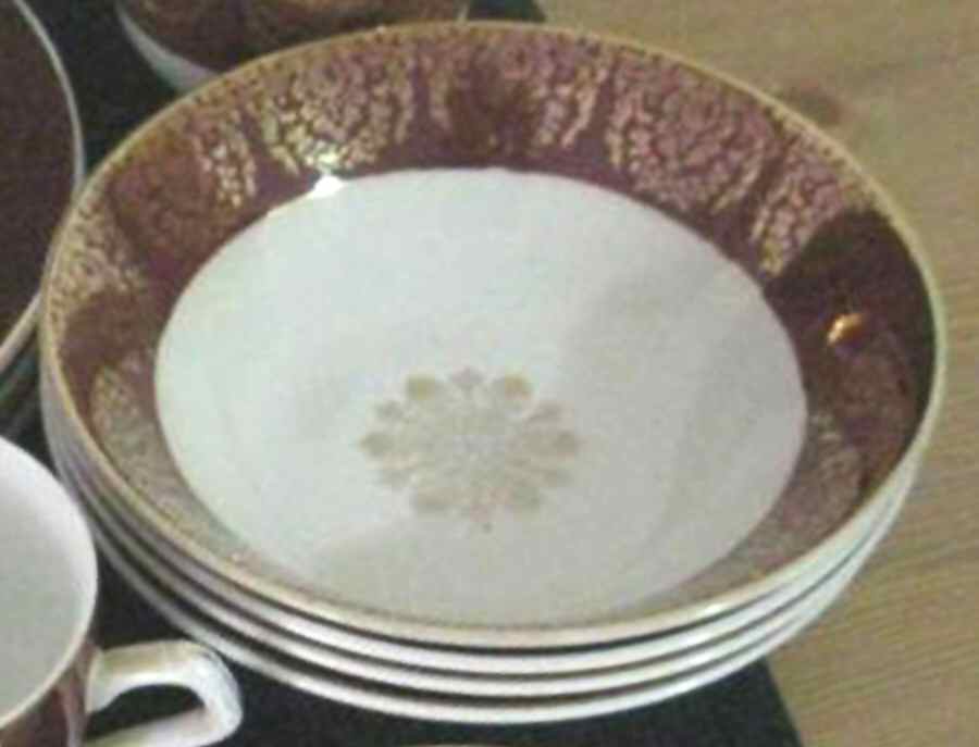 Fontainebleau Coupe Soup Bowl by H Aynsley & Co-1
