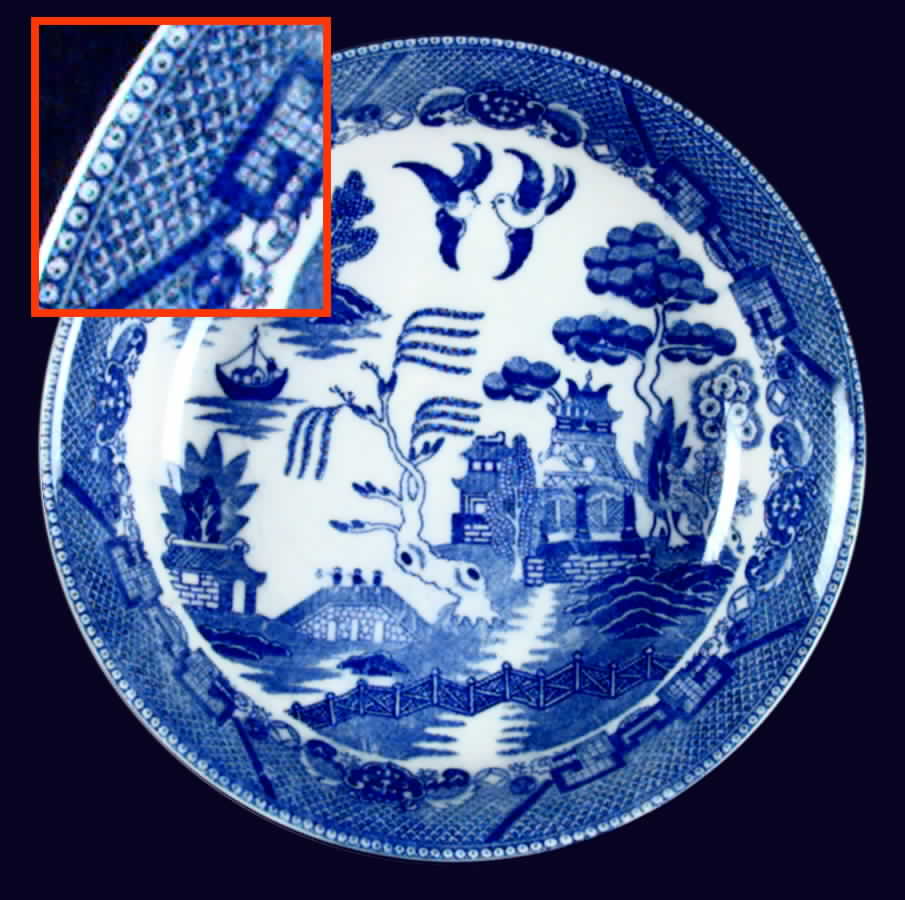 Blue Willow (Japan) Coupe Cereal Bowl by HB (Japan)-1