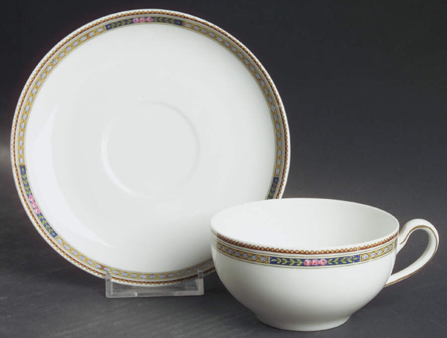 10099 Flat Cup & Saucer Set by Heinrich - H&C-1