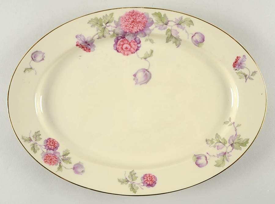 11898 12" Oval Serving Platter by Heinrich - H&C-1