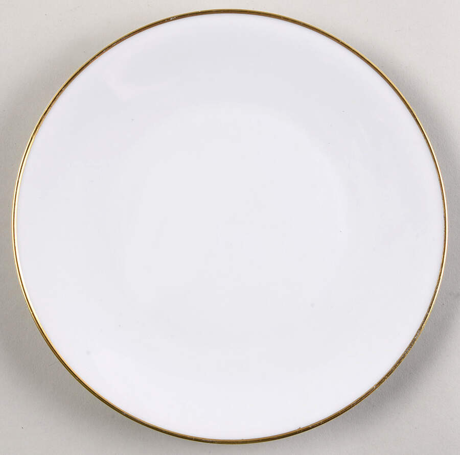 14092 White Salad Plate by Heinrich - H&C-1