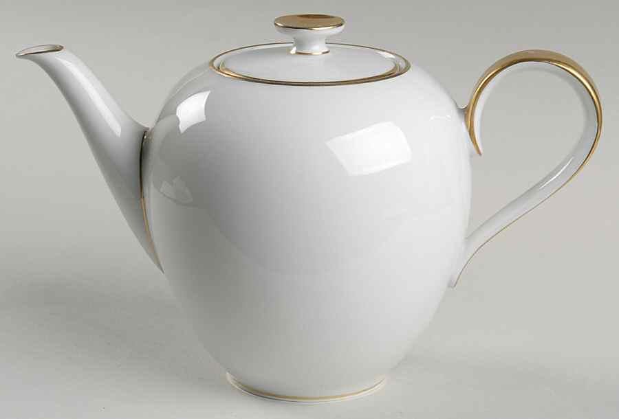 14092 White Mini Teapot & Lid by Heinrich - H&C-1