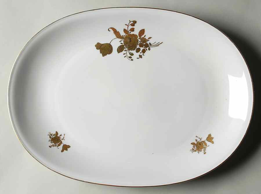 16334 16" Oval Serving Platter by Heinrich - H&C-1