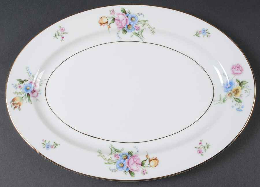 16419 13" Oval Serving Platter by Heinrich - H&C-1