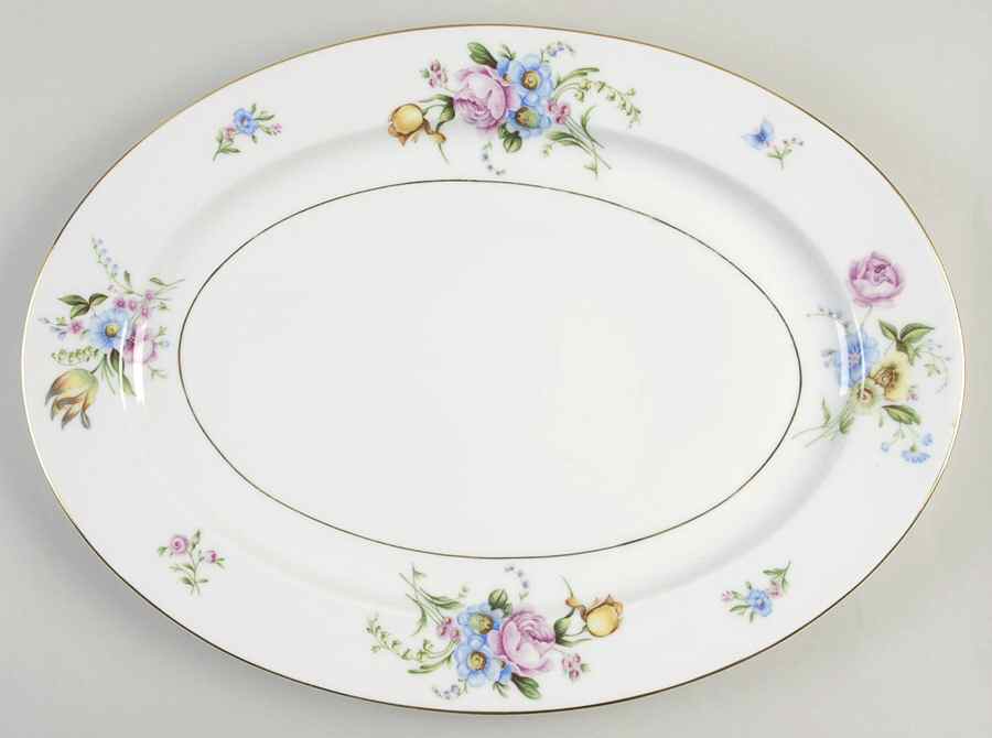 16419 16" Oval Serving Platter by Heinrich - H&C-1