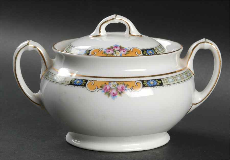 Admiral Sugar Bowl & Lid by Heinrich - H&C-1
