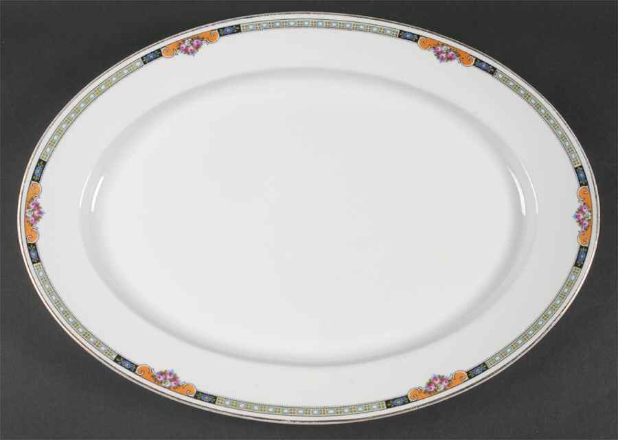 Admiral 16" Oval Serving Platter by Heinrich - H&C-1