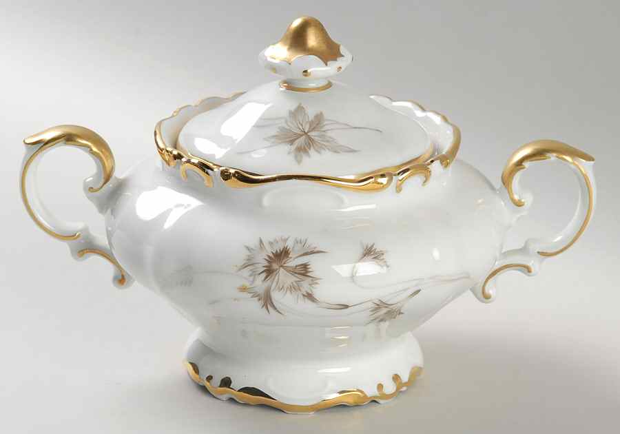 Arabesque Sugar Bowl & Lid by Heinrich - H&C-1