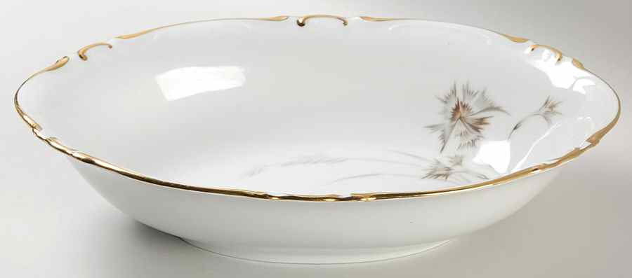 Arabesque 10" Oval Vegetable Bowl by Heinrich - H&C-1
