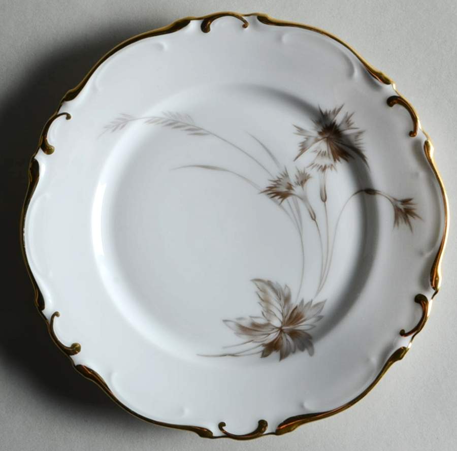Arabesque Bread & Butter Plate by Heinrich - H&C-1