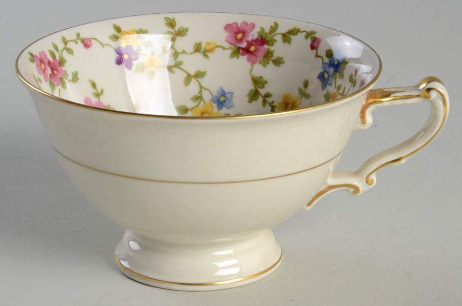Arcadia (Gold Trim) Footed Cup by Heinrich - H&C-1
