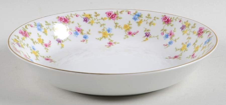 Arcadia (Gold Trim) Coupe Soup Bowl by Heinrich - H&C-1