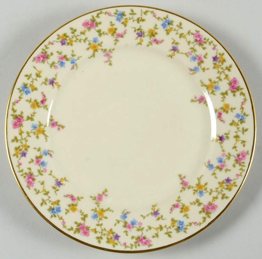 Arcadia (Gold Trim) Bread & Butter Plate by Heinrich - H&C-1