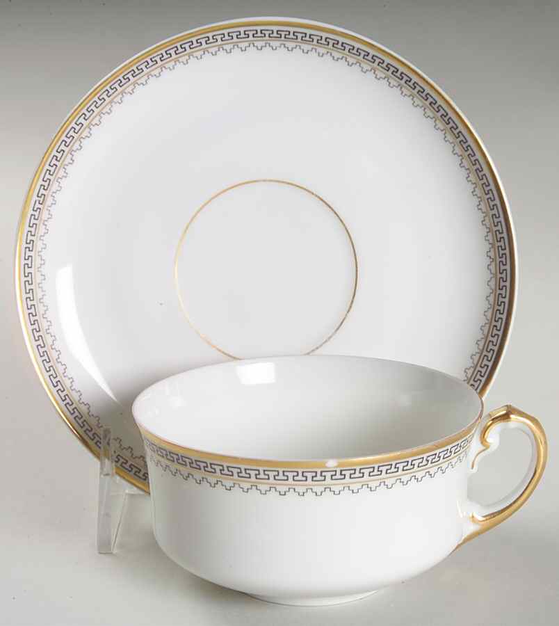 Ardmore (Manchester) Flat Cup & Saucer Set by Heinrich - H&C-1