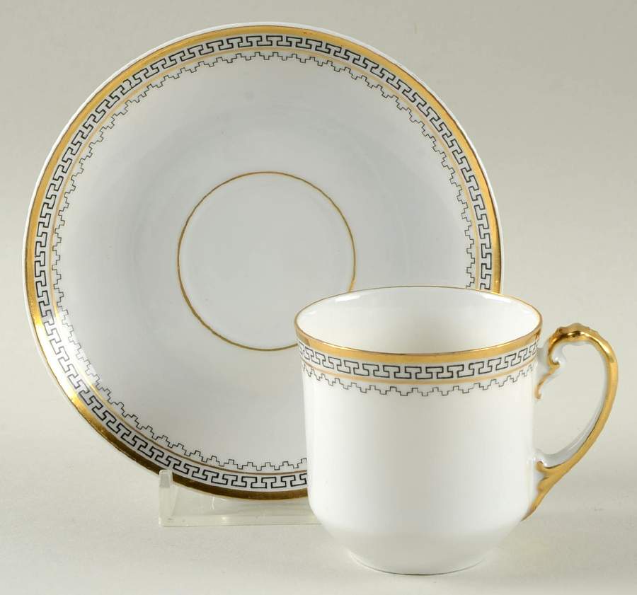 Ardmore (Manchester) Flat Demitasse Cup & Saucer Set by Heinrich - H&C-1