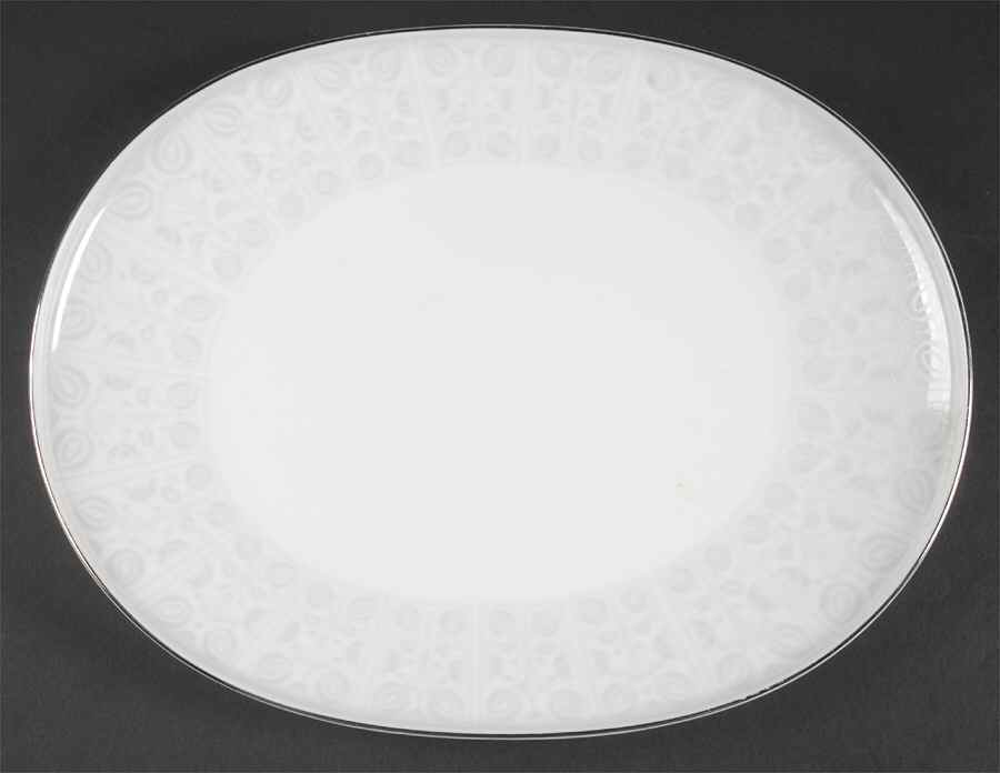 Aria 14" Oval Serving Platter by Heinrich - H&C-1