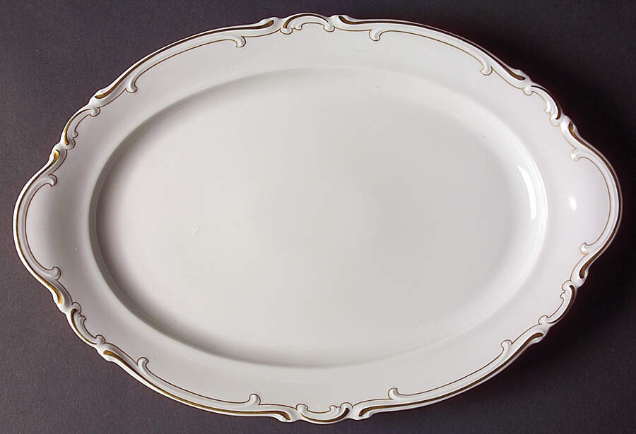Baroque 14" Oval Serving Platter by Heinrich - H&C-1