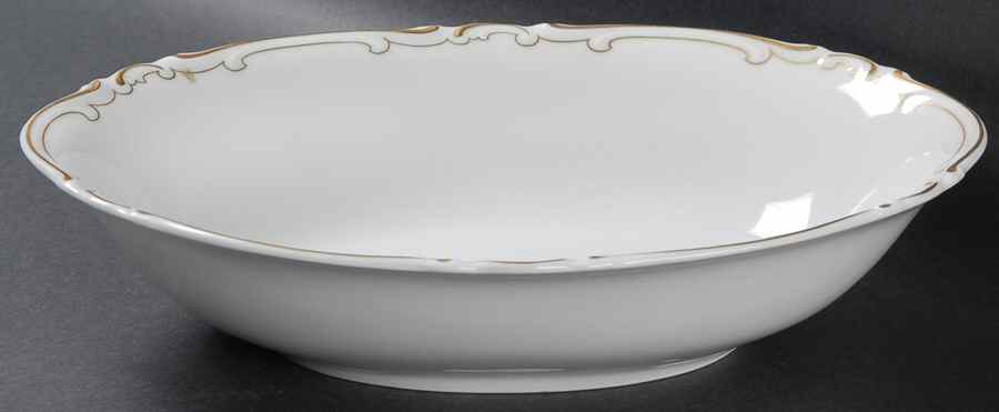 Baroque 10" Oval Vegetable Bowl by Heinrich - H&C-1