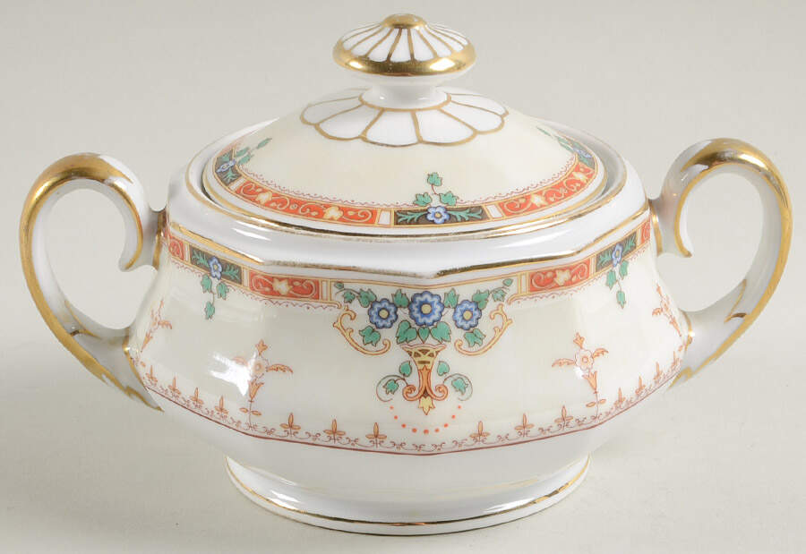 Bella Sugar Bowl & Lid by Heinrich - H&C-1