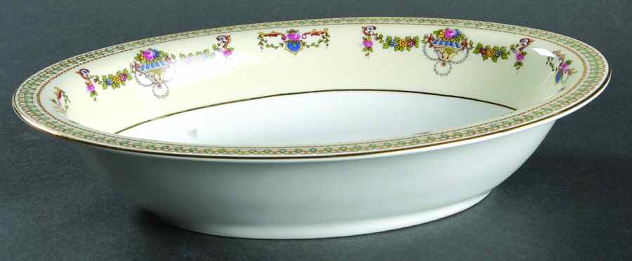 Beverly 10" Oval Vegetable Bowl by Heinrich - H&C-1