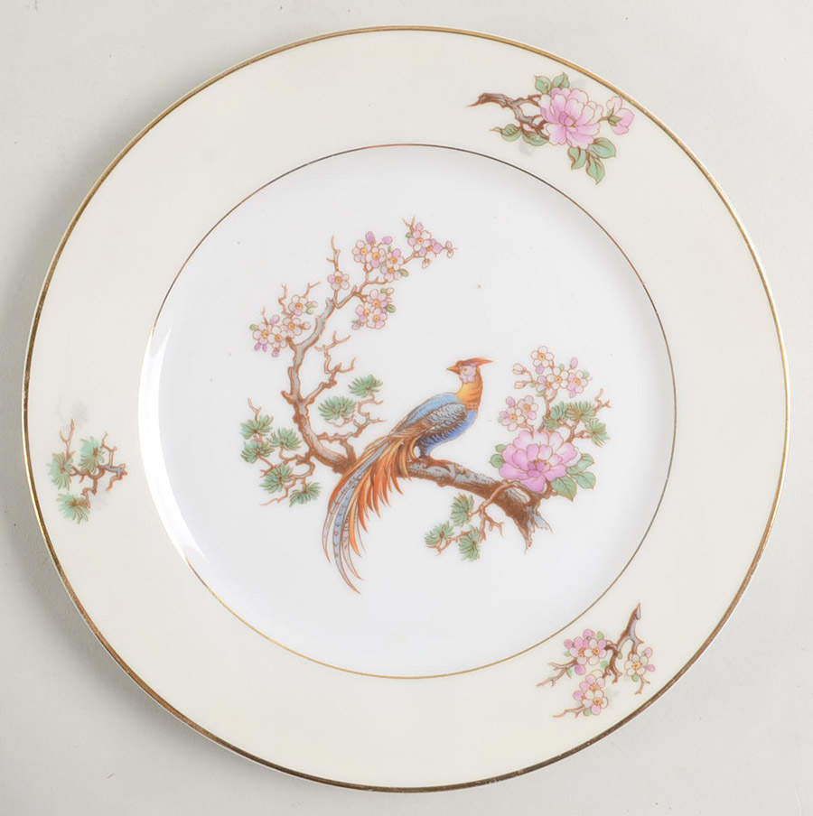 Bird of Paradise Salad Plate by Heinrich - H&C-1