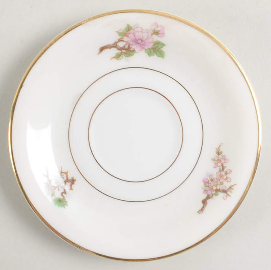 Bird of Paradise Saucer for Demitasse Cup by Heinrich - H&C-1