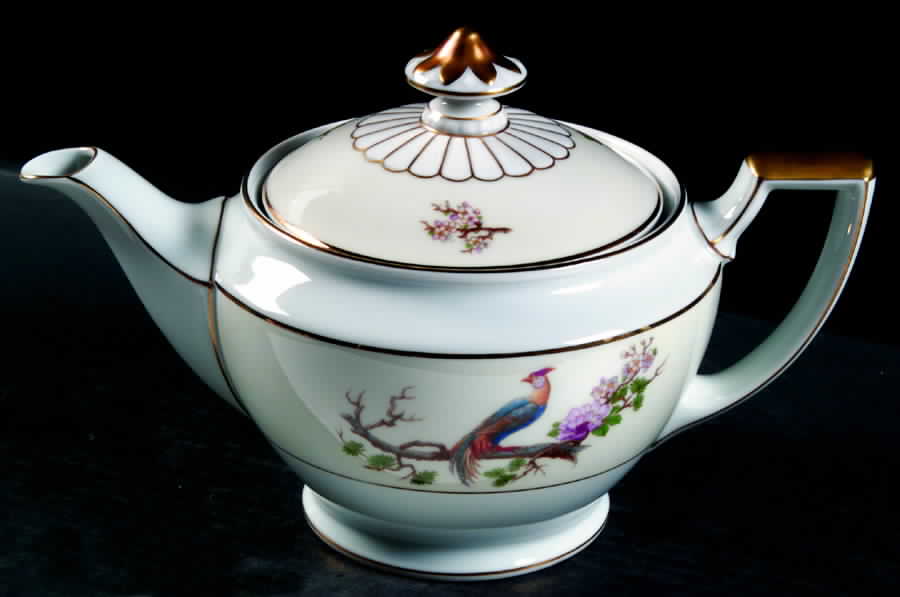 Bird of Paradise Teapot & Lid by Heinrich - H&C-1