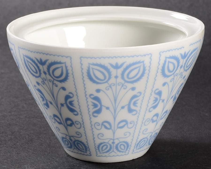 Blue Dutch Sugar Bowl No Lid by Heinrich - H&C-1