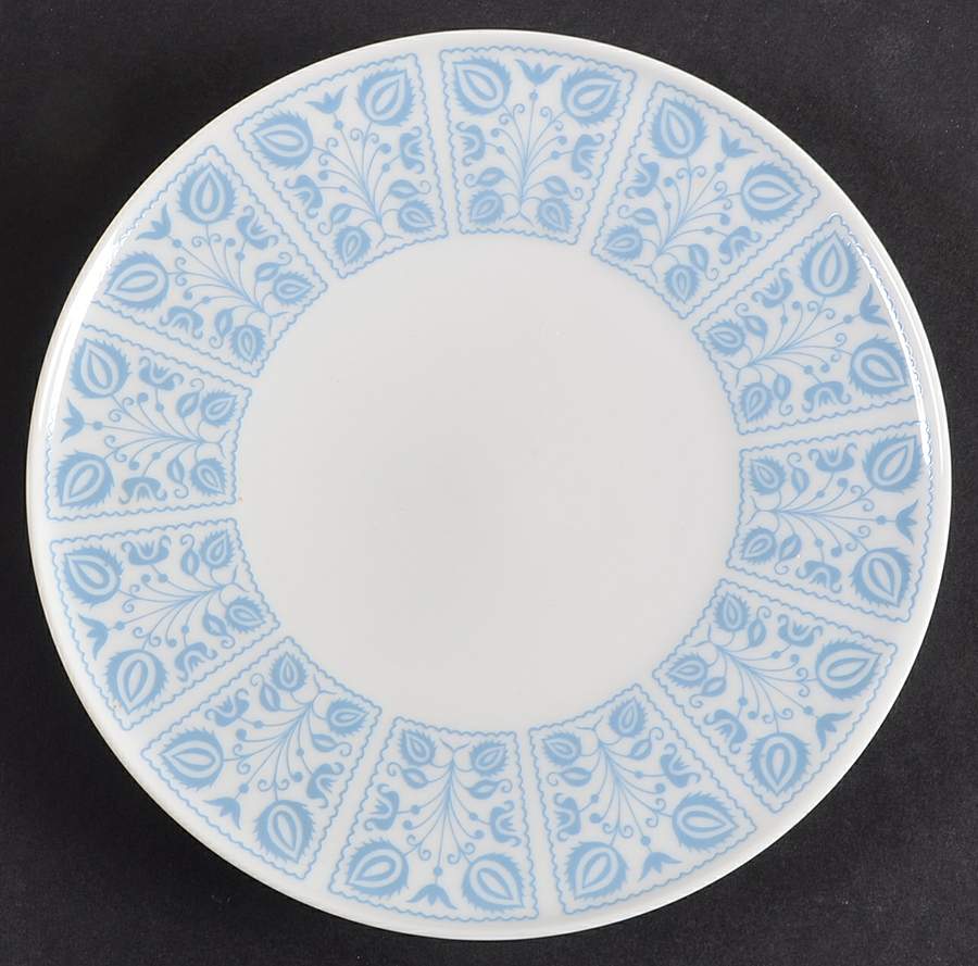 Blue Dutch Bread & Butter Plate by Heinrich - H&C-1