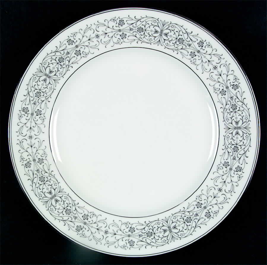 Black Lace Dinner Plate by Heinrich - H&C-1