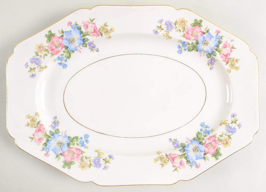 Blossom 11" Oval Serving Platter by Heinrich - H&C-1