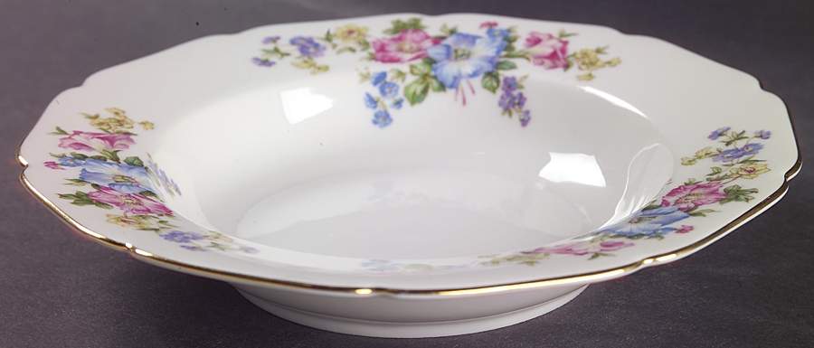 Blossom Rim Soup Bowl by Heinrich - H&C-1