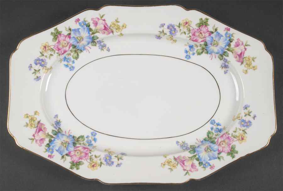 Blossom 14" Oval Serving Platter by Heinrich - H&C-1