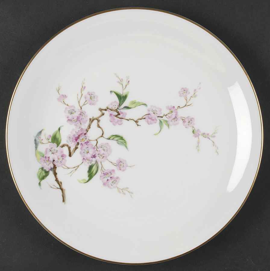 Blossomtime White Dinner Plate by Heinrich - H&C-1