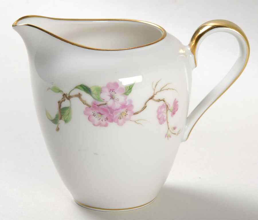 Blossomtime White Mini Creamer by Heinrich - H&C-1