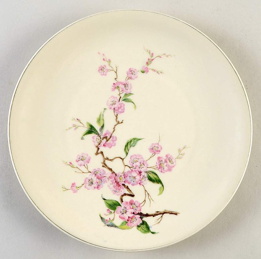 Blossomtime Cream Dinner Plate by Heinrich - H&C-1